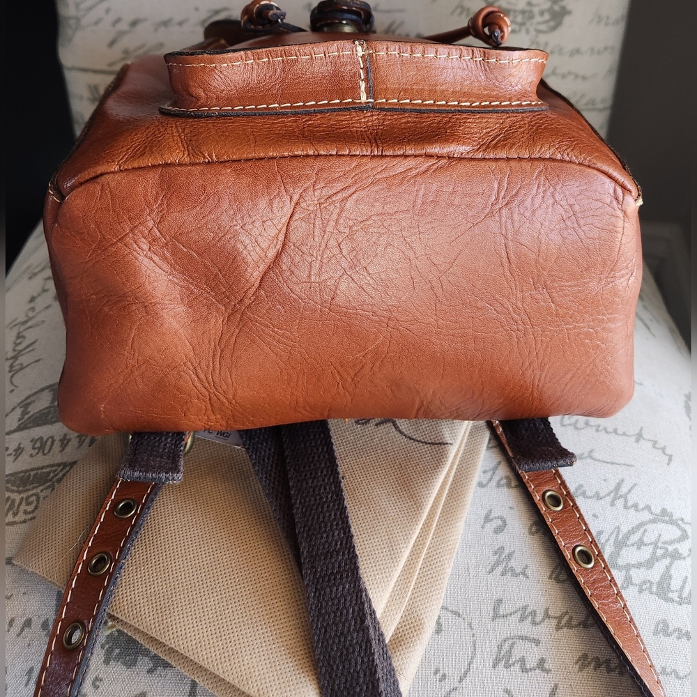 PATRICIA NASH Heritage Aberdeen Leather Backpack NWT - Picture 10 of 16